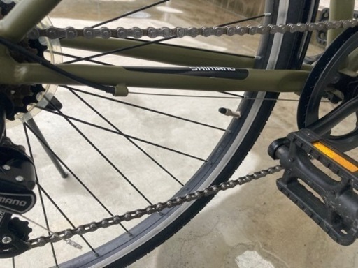 早い者勝ち❤️⭐️新品⭐️ 購入 お洒落な街乗りクロスバイク❣️ 700 