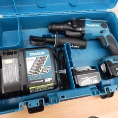 makita 14.4V 16mm 充電式ハンマドリル バッテリー2個付 3.0Ah 青 マキタ HR162D RFX 札幌 西野