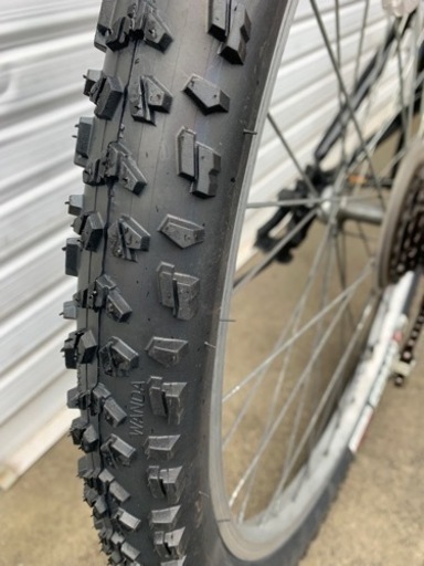 【売約済】26インチ　WサスMTB   タイヤ新品　防犯登録料込 売約済】26インチ WサスMTB タイヤ新品 防犯登録料込