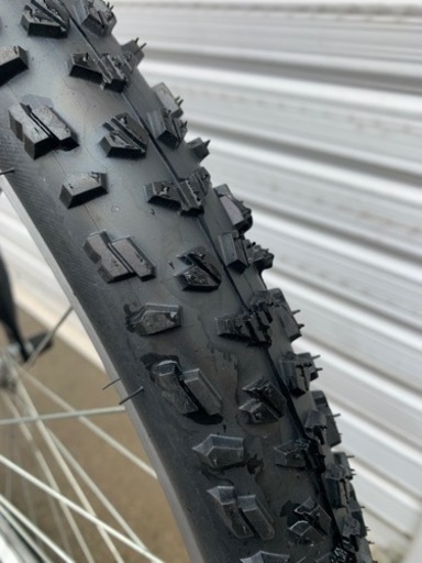 売約済】26インチ WサスMTB タイヤ新品 防犯登録料込