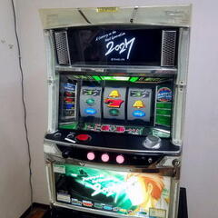 菱野】 【スロット実機/スロット台】JPS 2027 鳴海パネル コイン不要機