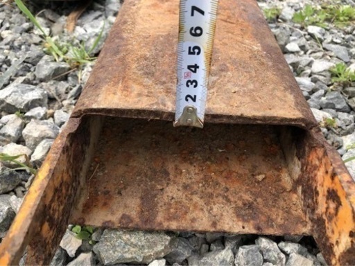 フォークリフト爪 2本