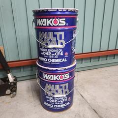 500円　ワコーズ　WAKO'S　ペール缶　空き缶　椅子やゴミ箱