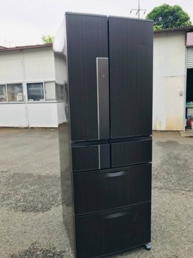 三菱冷凍冷蔵庫 520L MR-RX52T-RW ロイヤルウッド 木目調 - 冷蔵庫