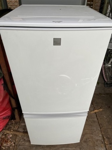 SHARP 冷蔵庫 SJ-14E5-KW 2018年製