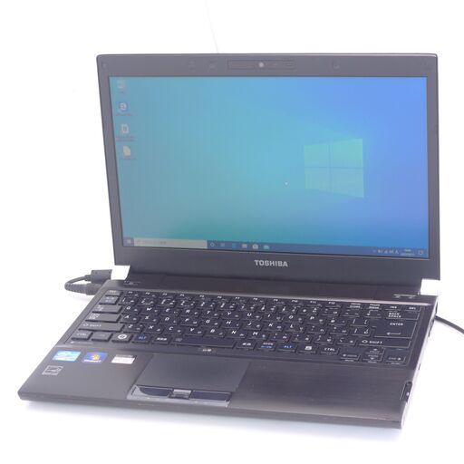 中古美品 ノートパソコン 13.3型 東芝 R731/37DB 第2世代Core i5 4GB 750G DVDマルチ 無線 webカメラ WiMAX Windows10 Office