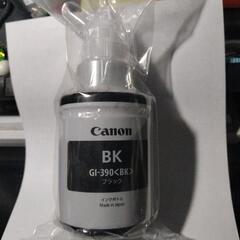【ネット決済・配送可】キャノン純正インク　GI-390 BK売ります 
