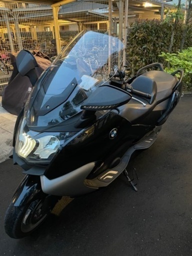 BMW C650GT 美車　エンジン絶好調　快適マキシスクーター 車検残長　走行距離短　純正アクラポビッチマフラー