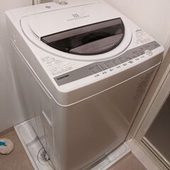 洗濯機　東芝　AW-6G9　数か月使用　お引き取り または 配送...