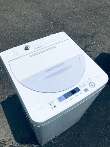 ♦️EJ402番SHARP全自動電気洗濯機 【2017年製】