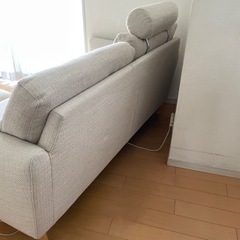 2.5人がけソファー ケユカ オットマン、ヘッドレストセット