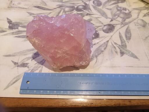 冬の華 天然石・ローズクォーツフスィア 丸玉 702g | dizmekaro.com