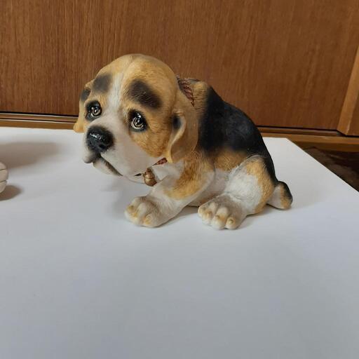アンティーク調 ビーグル犬のオブジェ かわいいビーグル犬の置物 Mussgo Com Co
