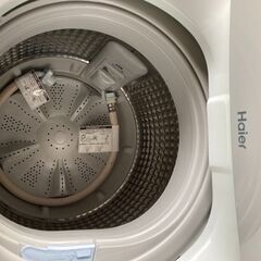 ☆中古￥11,800！【会員価格￥9,500】Haier　4.5kg洗濯機　家電　2019年製　JW-C45D型　幅53cmｘ奥行50cmｘ高さ89cm　【BE036】