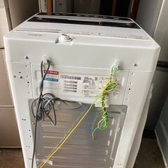 ☆中古￥11,800！【会員価格￥9,500】Haier　4.5kg洗濯機　家電　2019年製　JW-C45D型　幅53cmｘ奥行50cmｘ高さ89cm　【BE036】
