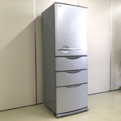 【売約済】355Lリットル 4ドア冷凍冷蔵庫 アクア 配送室内設...