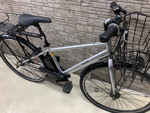 東京23区配達無料　2017年モデル　新基準 Panasonic パナソニック モビファイブ　12Ah リチウム 電動自転車☆中古☆パナ  ■700×32c 東京23区配達無料 2017年モデル 新基準 Panasonic パナソニック