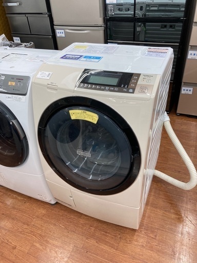 乾燥もコレ1台で！ドラム式洗濯機　HITACHI 10.0kg 2015年