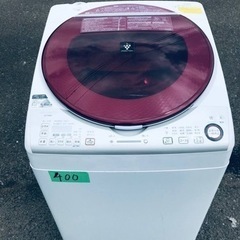 400番 SHARP✨電気洗濯乾燥機✨ES-TX840‼️