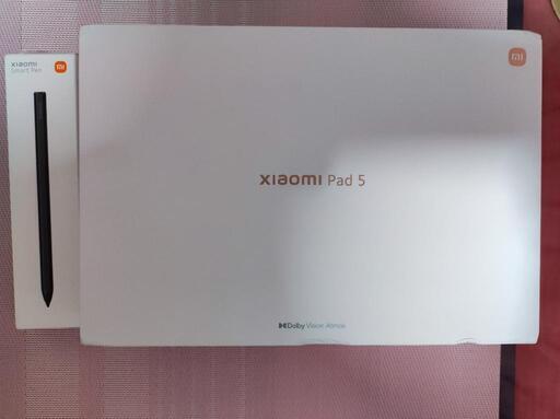 ☆取引先決定☆超美品。Xiaomi Pad 5(ホワイト) 純正Sペン付き！！