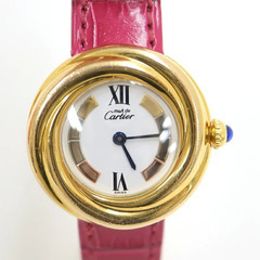 カルティエ マストトリニティ･ヴェルメイユ クォーツ腕時計