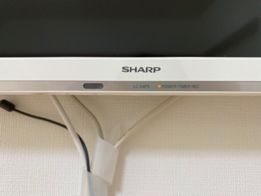 Amazon.co.jp: シャープ(SHARP) 24V型 液晶 テレビ AQUOS 2T-C24DE-B ハイビジョン 外付けHDD裏番組録画対応  2021年モデル ブラック : 家電＆カメラ