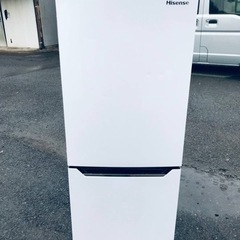 ①✨2020年製✨373番 Hisense✨ノンフロン冷凍冷蔵庫✨HR-D15C