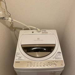 【ネット決済】Toshiba 洗濯機 aw-6G8 2020年式