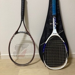 【お譲り先決定】硬式・軟式テニスラケット 2本セット