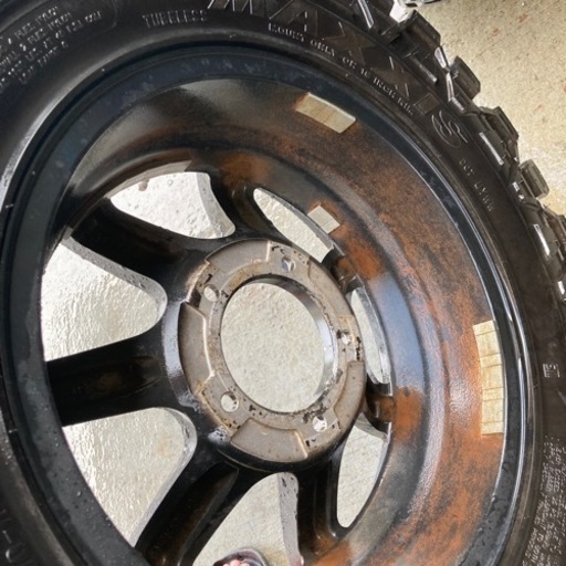 ジムニーJA12に履かせていました