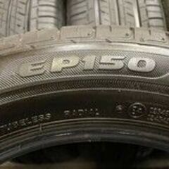 BS ECOPIA EP150 205/55R16 16インチ 夏タイヤ 4本 2018年製 リーフ レガシィB4 プレマシー アイシス等　(VTI514)クレジットカード QRコード決済可能