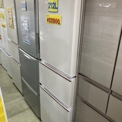 【MITSUBISHI】冷蔵庫272L 2017年製　クリーニン...