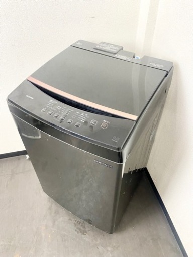 激安‼️大きめ 8キロ 20年製 IRIS OHYAMA洗濯機IAT-T803BL