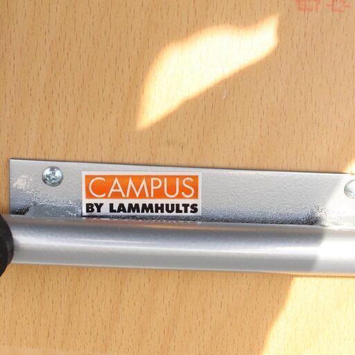 T879) LAMMHULTS キャンパスチェア CAMPUS スタッキング 4脚セット ラムホルツ 天然木 無垢材 北欧 スウェーデン イス 椅子 参考21万
