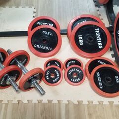 家庭用トレーニングセット　FIGHTING ROAD ホームビルダーセット＋カラー　100kgセット