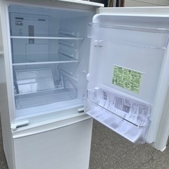 札幌市内配送無料 美品 20年製 SHARP シャープ 137L 2ドア冷蔵庫