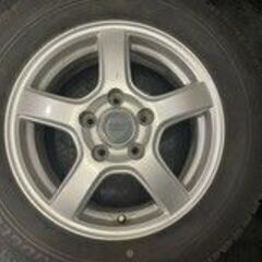 【BS BLIZZAK VRX 195/65R15】スタッドレス【BS TRIP 15インチ 6J5HPCD114.3+45】ヴォクシー アイシス ノア等　(TC542)クレジットカード QRコード決済可能
