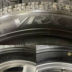 【BS BLIZZAK VRX 195/65R15】スタッドレス【BS TRIP 15インチ 6J5HPCD114.3+45】ヴォクシー アイシス ノア等　(TC542)クレジットカード QRコード決済可能