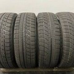 【BS BLIZZAK VRX 195/65R15】スタッドレス【BS TRIP 15インチ 6J5HPCD114.3+45】ヴォクシー アイシス ノア等　(TC542)クレジットカード QRコード決済可能