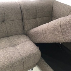 【ニトリ】ダイニングソファ　コーナーソファ