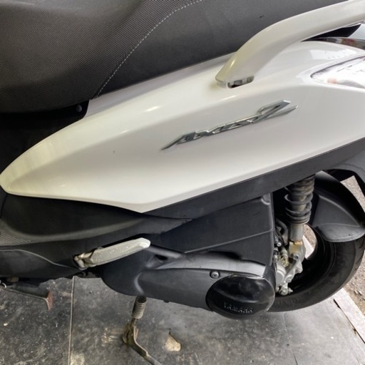 YAMAHA アクシスZ セル始動　走行距離少ない　メットインスクーター　125cc ピンクナンバー　福岡市南区