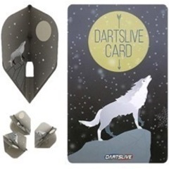 ダーツライブ スペシャルパック ゲームカード+エルフライト 白狼