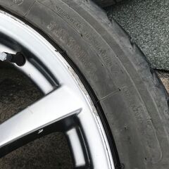 レクサス　夏タイヤ・ホイールセット　