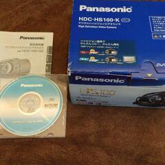 ビデオカメラ  Panasonic HDC-HS100-K