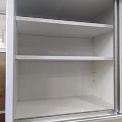 ⭐️オススメ⭐️松田家具 2面レンジボード ホワイト スチーム対応 