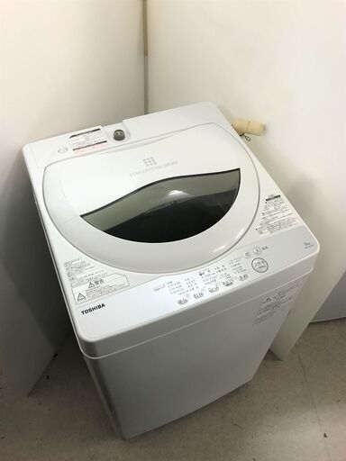 都内近郊送料無料 東芝 洗濯機 5.0㎏ 2018年製