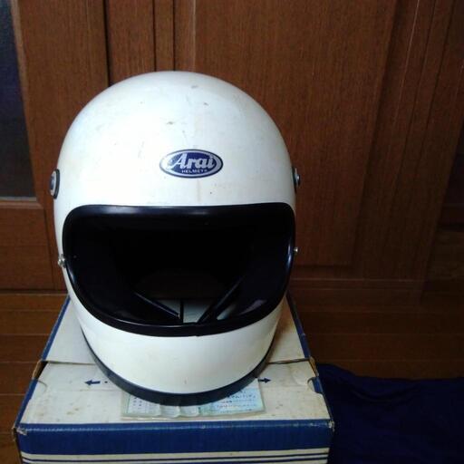 80年代 アライ Arai フルフェイスヘルメット ビンテージ バイク 当時モノ 旧車 族ヘル 昭和レトロ
