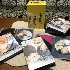 【美品♡未開封あり！】ハイキュー!!烏野高校vs白鳥沢学園高校DVD全巻(限定BOX付き)