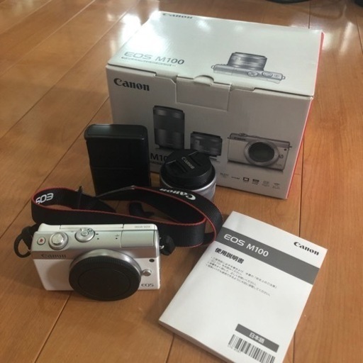 Canon EOS M100 ホワイト 22040円