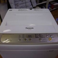 パナソニック 6.0kg 2017年製 NA-F60B10 Panasonic 全自動電気洗濯機 ホワイト/白色 札幌市 厚別店